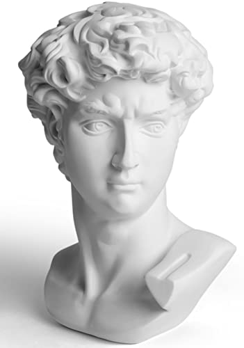 Garwor David Statue Kopf Skulpturen 15,2 cm Michelangelo David Büste Figur Klassische griechische römische Büste Wohnkultur Büro Dekor Garwor David Statue Kopf Skulpturen 15,2 cm Michelangelo David Büste Figur Klassische griechische römische Büste Wohnkultur Büro Dekor von Garwor