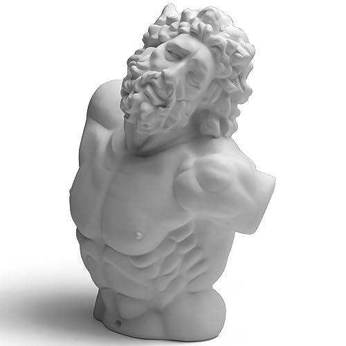 Garwor Laokoon-Büste, Griechisch-römische Mythologie, Kopfskulptur aus Kunstharz, Figur für Wohnraumdeko, 14 cm Garwor Laokoon-Büste, Griechisch-römische Mythologie, Kopfskulptur aus Kunstharz, Figur für Wohnraumdeko, 14 cm von Garwor