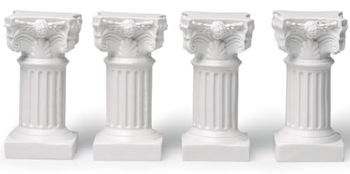 Garwor Römische Säule Dekoration Griechische Säulen Kerzenhalter Mini Harz Römische Säule Statue Harz Kerzenständer Hochzeit Tischdekoration Garwor Römische Säule Dekoration Griechische Säulen Kerzenhalter Mini Harz Römische Säule Statue Harz Kerzenständer Hochzeit Tischdekoration von Garwor