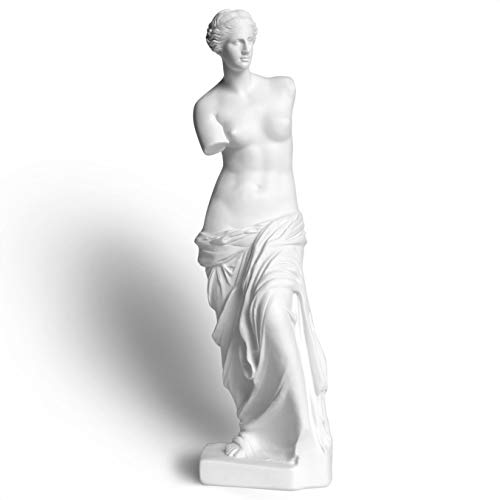 Garwor Venus De Milo Aphrodite von Milos, griechische Mythologie, Göttin der Liebe und Schönheit, 30,5 cm, Kunstharz-Statue, Skulptur, Kunstdekoration, Venus de Milo Büste Garwor Venus De Milo Aphrodite von Milos, griechische Mythologie, Göttin der Liebe und Schönheit, 30,5 cm, Kunstharz-Statue, Skulptur, Kunstdekoration, Venus de Milo Büste von Garwor