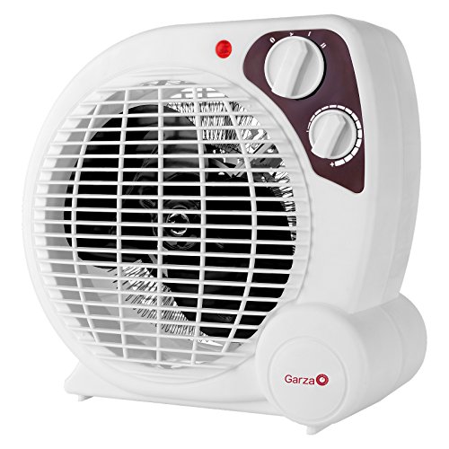 Garza - Reiher Heizlüfter Vertikal Thermoventilator schnell, Leistung 1800 W von Garza