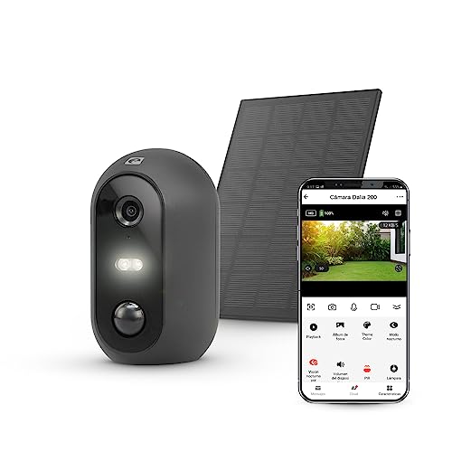 Garza Smart - Drahtlose Solar-Überwachungskamera 1080p (HD) mit Bewegungsmelder, Farb-Nachtsicht, IP WiFi (2.4 Ghz), Fernsteuerung per App von Garza