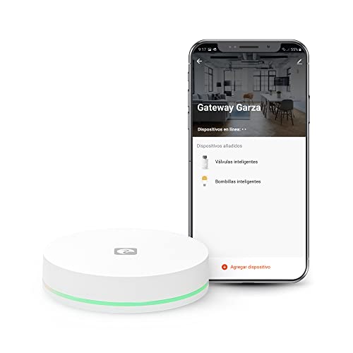 Garza - ZigBee 3.0 Bridge für Zuhause, Smart Hub zur Steuerung von Smart-Geräten, Weiß, App-Steuerung, kompatibel mit Alexa und Google von Garza