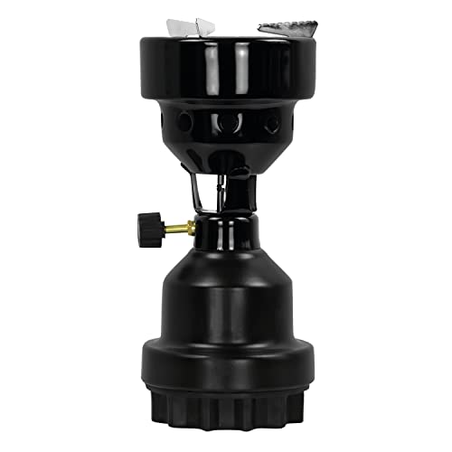 Kohlebrenner und Kocher für Stechkartuschen, Hookah Gas Bullet (Gaskocher + 6 Kartuschen) von Gas Bullet