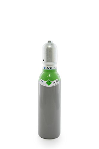 Druckluft 5 Liter Flasche,Pressluft 200 bar/NEUE Gasflasche (Eigentumsflasche), gefüllt - 10 Jahre TÜV ab Herstelldatum, EU Zulassung - Globalimport von Gase Partner