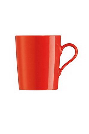 1x Kaffeebecher mit Henkel, 0,31 l Pappbecher, Kaffeetasse von Gastobedarf Mühlan