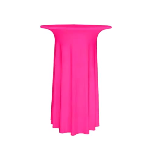Gastro Uzal Stehtischhusse Deluxe-Stehtischhusse Luxor (Pink, 70-72cm) von Gastro Uzal