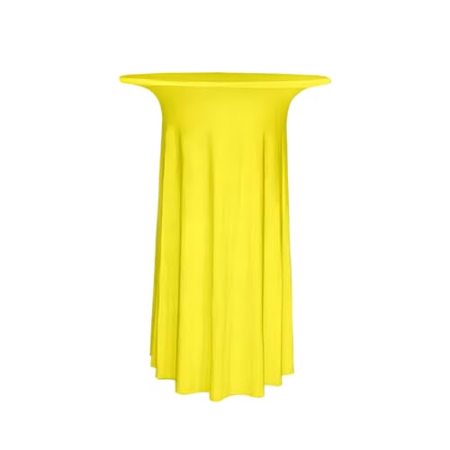 Gastro Uzal Stehtischhusse Luxor Deluxe (Gelb, 70-72 cm) von Gastro Uzal