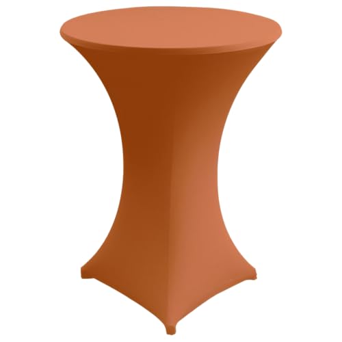 Gastro Uzal - Stehtischhusse Stretch Zürich (Orange, 60) von Gastro Uzal