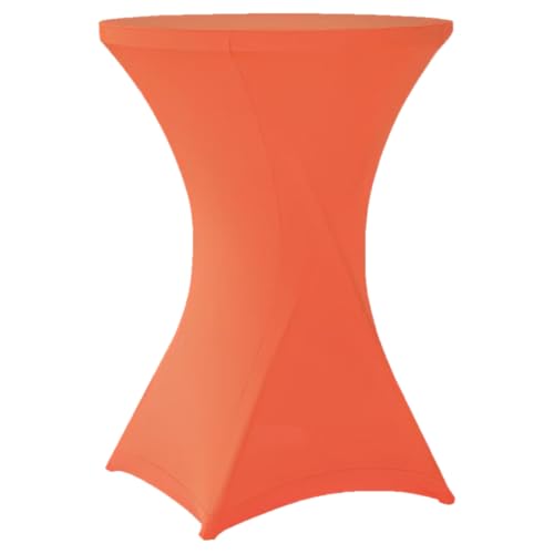 Gastro Uzal Stehtischhusse Stuttgart (Orange, 70cm) von Gastro Uzal