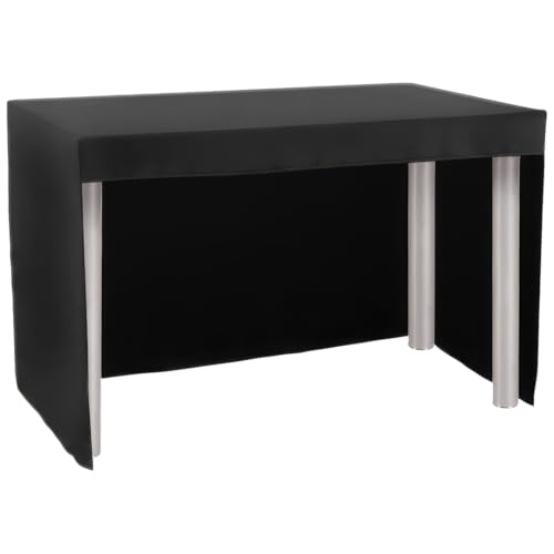 Gastro Uzal Tischhusse Konferenzhusse Berlin einseitig offen (Schwarz, 80 x 120 cm) von Gastro Uzal