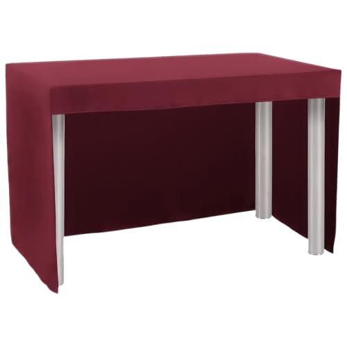 Gastro Uzal Tischhusse Konferenzhusse Berlin einseitig offen (Bordeaux, 80 x 120 cm) von Gastro Uzal