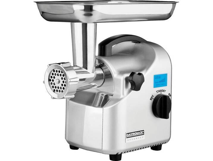 GASTROBACK Fleischwolf 41409 Design Advanced , silber, B:32,5cm H:36,2cm T:22,3cm, Zerkleinerer von Gastroback