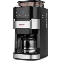 Gastroback Kaffeemaschine mit Mahlwerk "Grind & Brew Pro 42711", 1,5 l Kaffeekanne, Permanentfilter von Gastroback