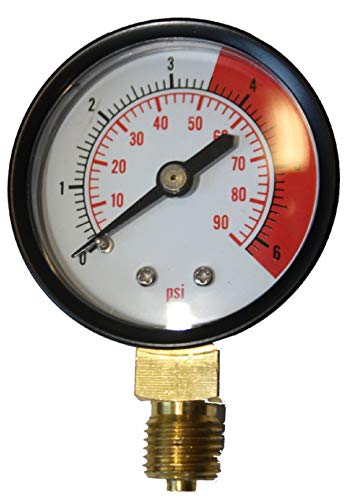 Gastrobedarf Westerbarkey Arbeitsmanometer für Druckminderer 1/4" von Gastrobedarf Westerbarkey