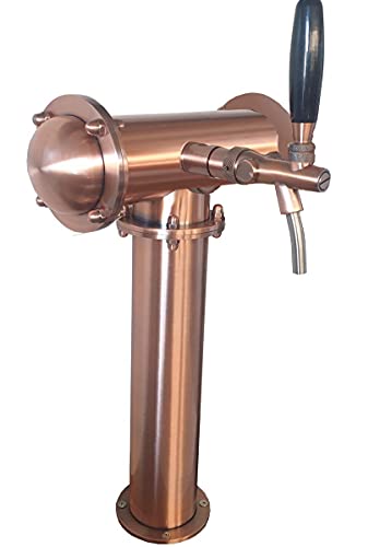 Gastrobedarf Westerbarkey Bier/Beer Schanksäule Zapfsäule Mr. T Bronze 1 leitig mit Schankhahn von Gastrobedarf Westerbarkey