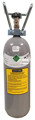 Gastrobedarf Westerbarkey Co² Flasche 2000g gefüllt mit Lebensmittel Kohlensäure Tüv Gasflasche Lebensmittel E290 Zapfanlagen Aquarien, Kunststoff von Gastrobedarf Westerbarkey