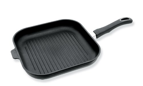 GASTROLUX Biotan Plus Guss Grillpfanne eckig 28 x 28 cm von Gastrolux