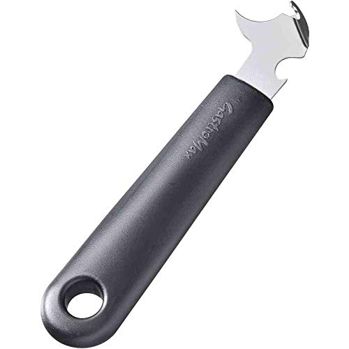 GASTROMAX 7161-1 Dosenöffner 15 cm. 3 cm. 1,5 cm. Schwarze Farbe, Edelstahl von Gastromax