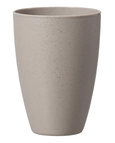 Gastromax Trinkbecher 4 dl BIO | Grau | Picknick, Camping, Grillen, für drinnen und draußen | Hitzebeständig | Lebensmittelsicher und BPA-frei | Spülmaschinen- und mikrowellenfest | L8 x W8 x H12 cm von Gastromax