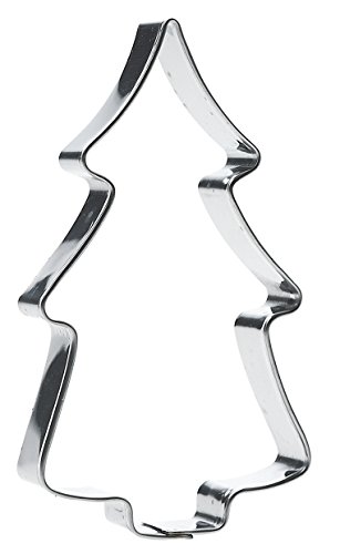 GastroMax Tannenbaum-Ausstecher – Plätzchenausstecher für originelle Kekse – Edelstahl-Ausstechform – perfekt für Weihnachten – 11 cm – einfaches Ausstechen von Gastromax