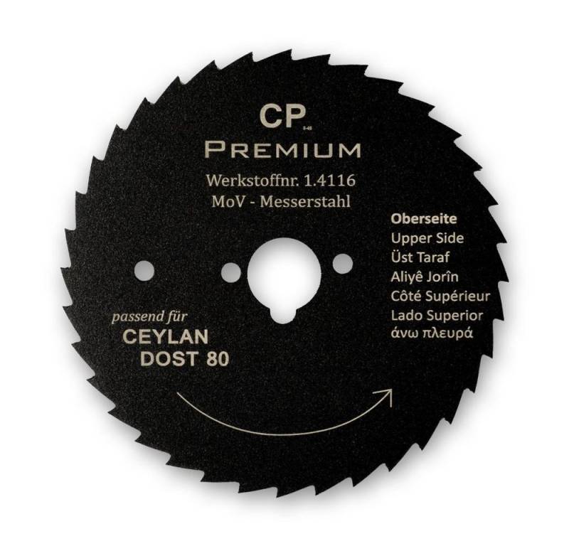 Gastronics Dönergrill Kreismesser Ceylan Dost 80 Teflon Gezahnt Gastronics Dönergrill Kreismesser Ceylan Dost 80 Teflon Gezahnt von Gastronics