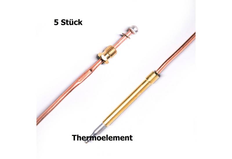 Gastronics Dönergrill Thermoelement 5 Stück Potis Universal Thermofühler Gas Dönergrill 32cm von Gastronics