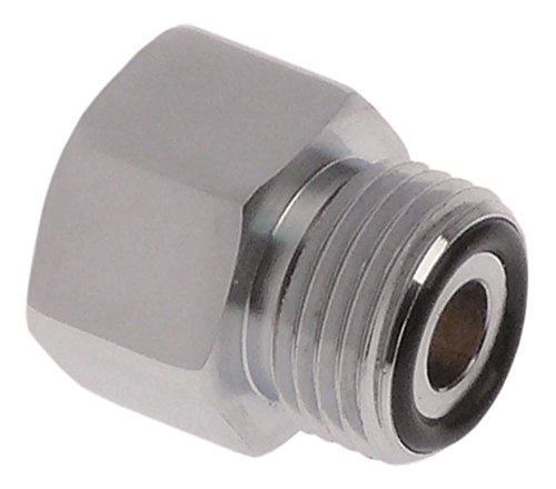 Adapter für Handbrause 1/2' AG 1/2', IG 7/8'-20UNEF IG 7/8'-20UNEF von Gastroteileshop