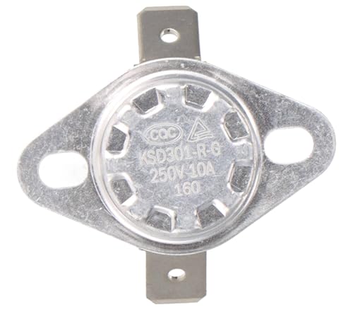 Bartscher Sicherheits-Anlegethermostat für Kaffeemaschine A190141 150°C Anschluss F6,3 1-polig 1-Lochbefestigung 1NC 1-polig 16A von Gastroteileshop