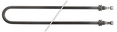 Capic Heizkörper für Backofen 2000W 230V Länge 1300mm Breite 65mm Anschluss M5 2-Lochbefestigung Trockenheizkörper M14x1 M14x1 von Gastroteileshop