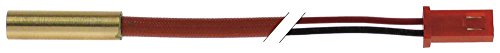 Omniwash Temperaturfühler PTC Fühler ø 6,5x25mm Kabel 1,5m 2kOhm Isolierung Kabel PTFE Anschluss Stecker -50 bis +150°C von Gastroteileshop