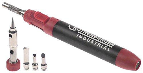 ROTHENBERGER Weichlötbrenner Gas komplett mit Zubehör MICROPEN-SET 1300°C max. Temperatur 650°C Micropen-Set 1300°C von Gastroteileshop