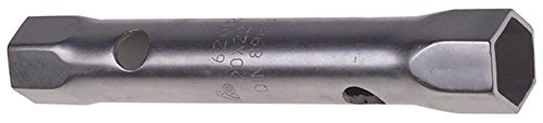 Rohrsteckschlüssel Bohrung 12,5mm Größe 20x22mm Länge 170mm Stahl verchromt von Gastroteileshop