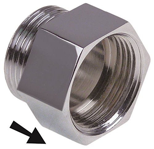 Rückflussverhinderer 3/4' 3/4' Länge 20mm Messing verchromt Rückflussverhinderer 3/4' 3/4' Länge 20mm Messing verchromt von Gastroteileshop