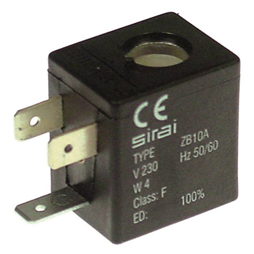 SIRAI Magnetspule Spulentyp ZB10A Aufnahme ø 10mm 4VA 50/60Hz 230VAC von Sirai