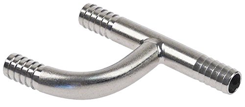 Schlauchverbinder CNS Schlauchanschluss 10-10-10mm von Gastroteileshop