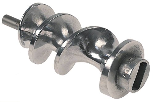 Schnecke ENTERPRISE für Fleischwolf Mastro FIF0004, FIF0001, Cookmax 433001, 421001, Star10 TS12, TG12, TG12R mit Welle Aluminium von Gastroteileshop