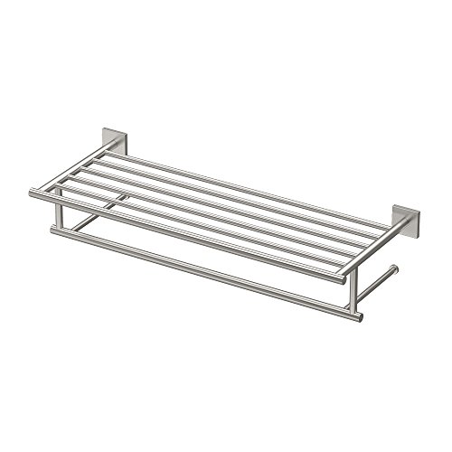 Gatco 4077 Elevate Minimalist Spa Rack, 26", Satin Nickel von Gatco