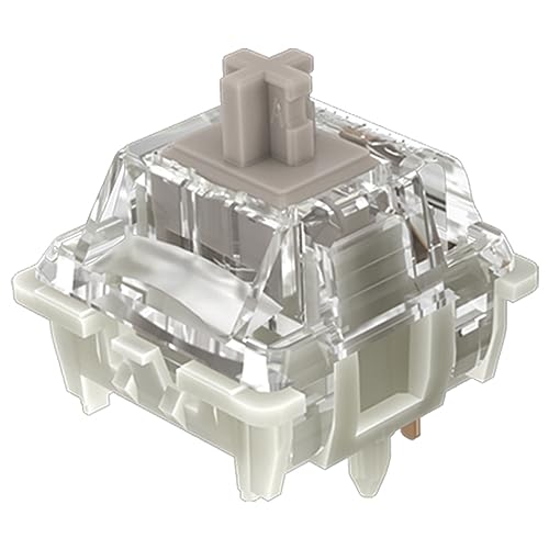 GATERON RGB Baby Racoon 2.0 Schalter Linear Verlängern Vorbau 5 Pins Fabrik Vorgeschmiert 55g für MX Mechanische Tastatur (35PCS) von Gateron