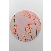 Coral Bells Blumendruck-Untersetzer, 4Er-Set Coral Bells Blumendruck-Untersetzer, 4Er-Set von GatherGoodsCompany