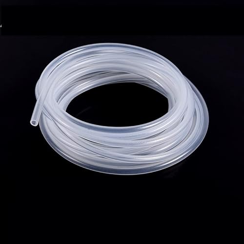 GatherTOOL 1/3/5/ 10m transparente Silikonrohrdurchschnitt (Color : White) von GatherTOOL