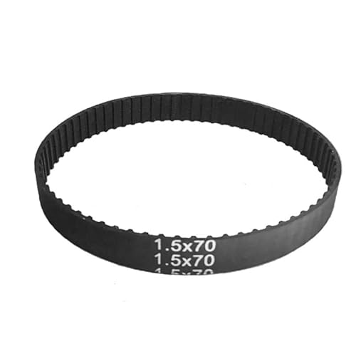 GatherTOOL 1 Stück Antriebszahnriemen 1,5 x 70 Gummiriemen 70 Zähne 329,70 mm Teilung 4,71 mm (Color : 8mm Width) von GatherTOOL