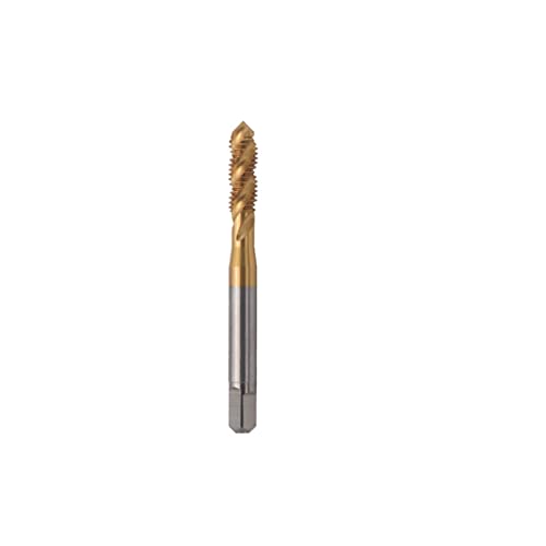 GatherTOOL 1 stück * hsse. Mit Zinn Spiral geriffelte Hahn M3 M3.5 M4 M4,5 M5 M5.5 M6 M7 M8 M9 x 0,5 x 0,75 x 0,8 x1.25 Metrische Maschinengewinde-Taps (Pitch : 1PC, Thread Diameter : M5X0.8) von GatherTOOL