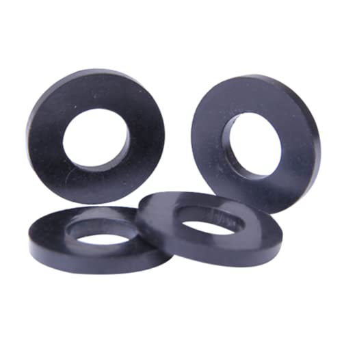 GatherTOOL 10 Stück/50 Stück Gummi-Flachdichtungen NBR Schwarze Unterlegscheiben Anti-Öl-Dichtungsscheiben wasserdichte Wasserhahn-Rohr-Flachdichtung O-Ring (Size : 30x40x3mm, Color : 10Pcs) von GatherTOOL
