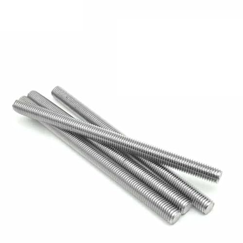 GatherTOOL 1PC/2Pcs 304 Edelstahl Feingewindestange Vollgewindestange M6 M8 M10 M12 M14 M16 M18 M20 (Size : M6x0.75x250(2Pcs)) von GatherTOOL