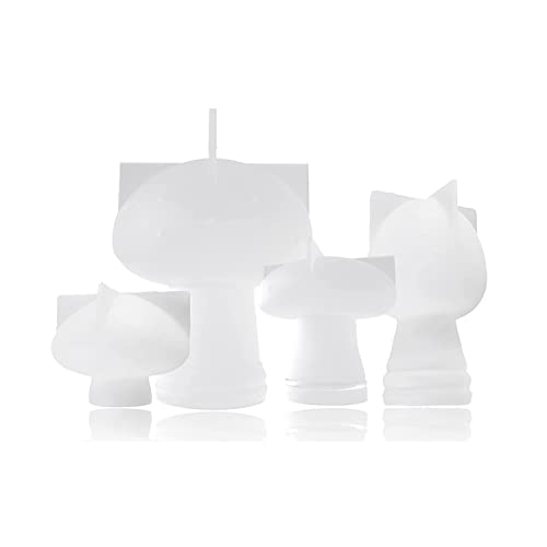 Gathukila Pilzformen, Pilzformen, Silikon, große Pilze, 3D-Silikonformen für Epoxid, 4 Stück Gathukila Pilzformen, Pilzformen, Silikon, große Pilze, 3D-Silikonformen für Epoxid, 4 Stück von Gathukila