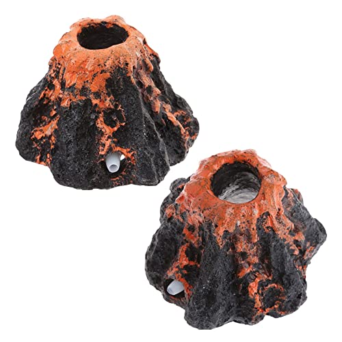 Gativs Aquarium Vulkan 2 Stück Aquarium Vulkan Dekoration Modell Aquarium Vulkan Deko Aquarium Zubehoer Dekorationen Aquarium Vulkan Dekorationen Ornament für Aquarium Aqua Ornaments Aquarium Dekor Gativs Aquarium Vulkan 2 Stück Aquarium Vulkan Dekoration Modell Aquarium Vulkan Deko Aquarium Zubehoer Dekorationen Aquarium Vulkan Dekorationen Ornament für Aquarium Aqua Ornaments Aquarium Dekor von Gativs