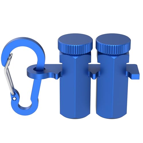 2Pcs Treppenlehre für Konstruktion von Dachstühlen, Rahmen, Schnelle und Genaue Messung mit Halter Haken, Tischler, Bauarbeiter für Treppenbau-Messungen (Blau) von Gatphy