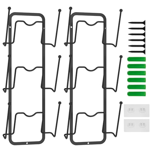 Gatphy 2pcs Kohlenstoffstahl 3 Schichten Topf Deckel Organizer Racks Keine Stanze W Form Design Pot Deckel Schränke mit Kleberhaken für Arbeitsplatten -Wandschranktür Gatphy 2pcs Kohlenstoffstahl 3 Schichten Topf Deckel Organizer Racks Keine Stanze W Form Design Pot Deckel Schränke mit Kleberhaken für Arbeitsplatten -Wandschranktür von Gatphy
