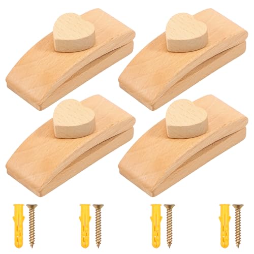 Gatphy Handtuchaufhänger Clip 4 Stück 8x3cm Holz Große Elastizität zum Aufhängen Handtüchern Teppichen Vorhängen Gatphy Handtuchaufhänger Clip 4 Stück 8x3cm Holz Große Elastizität zum Aufhängen Handtüchern Teppichen Vorhängen von Gatphy